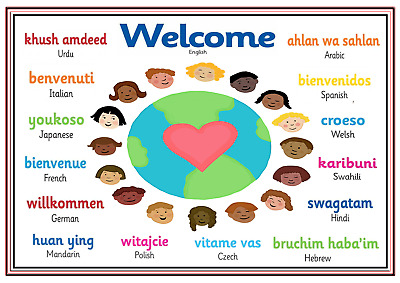 Image result for welcome languages